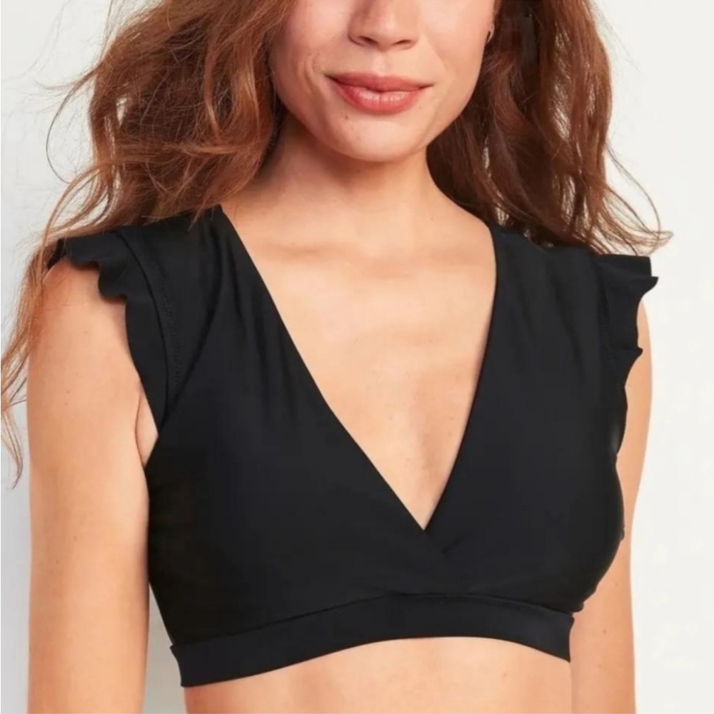 Old Navy Original swimsuit cap sleeve bikini top